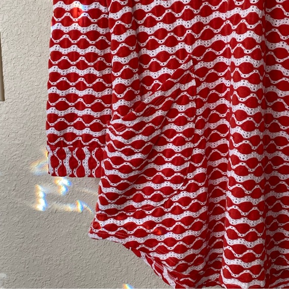 Forcynthia Beachwear pullover eyelet style top with front pockets. Women’s M - Picture 5 of 8